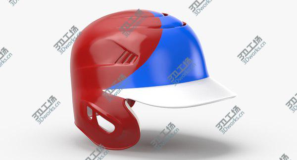 images/goods_img/20210312/3D Baseball Helmet Ear flap Red Blue Triangle model/2.jpg